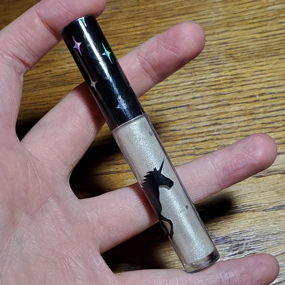 Blackheart UNICORN MAGIC Lip Gloss White Shimmer